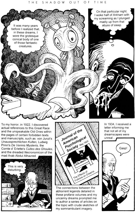 Graphic Classics - Volume 4 - H.P.Lovecraft: The Shadow Out Of Time adapted by Matt Howarth