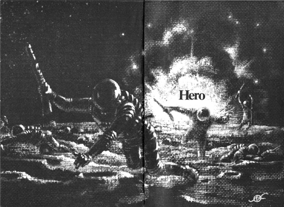 Hero by Joe Haldeman - Analog June 1972 - Illustrated by Frank Kelly Freas