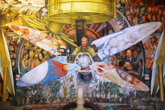 Man Controller Of The Universe by Diego Rivera