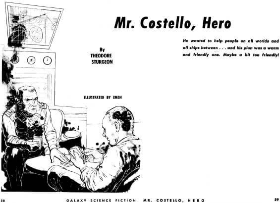 Mr Costello, Hero illustrated by Ed Emshwiller