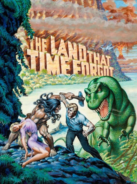 Nick Cardy illustration of The Land That Time Forgot