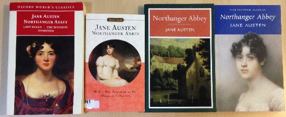 Northanger Abbey by Jane Austen (paperbacks)