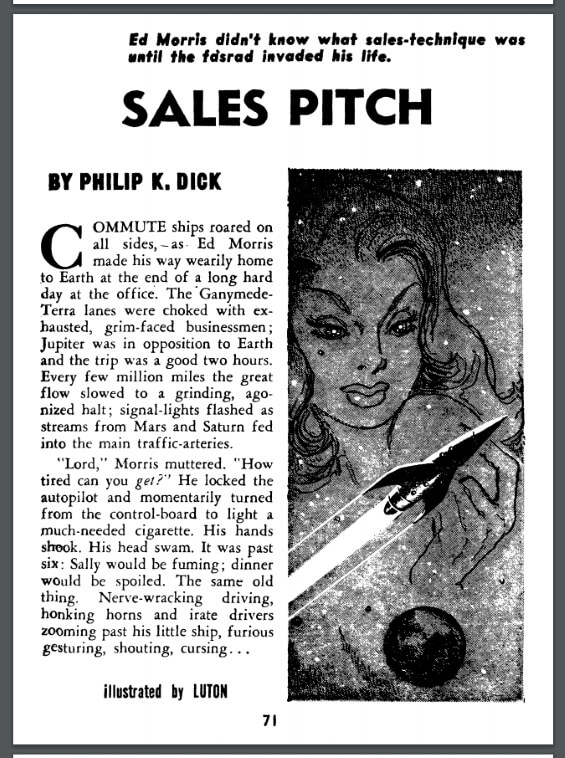 Sales Pitch by Philip K. Dick