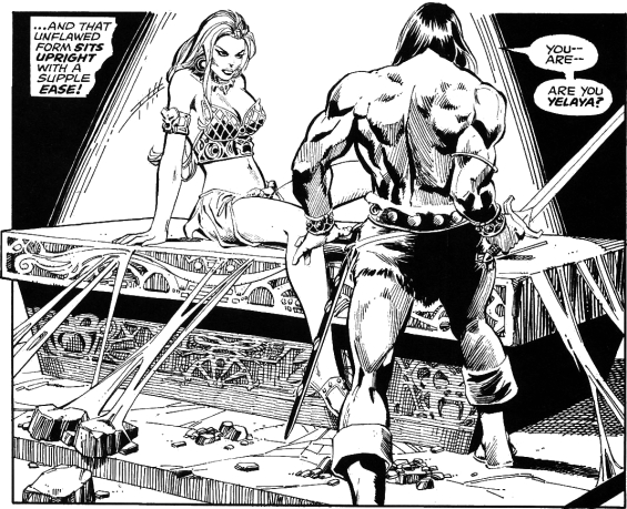 Savage Sword Of Conan - Jewels Of Gwahlur illustrated by Dick Giordano