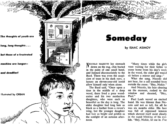 Someday by Isaac Asimov