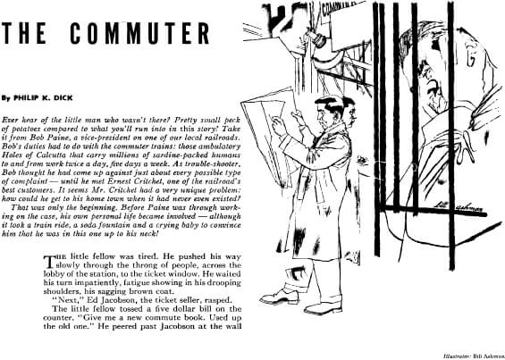 The Commuter by Philip K. Dick from Amazing Stories, August-September 1953