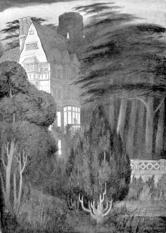 The Ghosts by Lord Dunsany - illustrated by Sidney Sime - "Oneleigh"