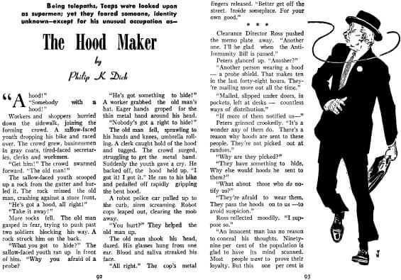 The Hood Maker by Philip K. Dick