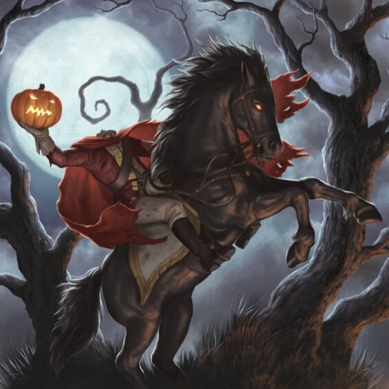 The Legend Of Sleepy Hollow by Washington Irving - illustration by Jason Juta