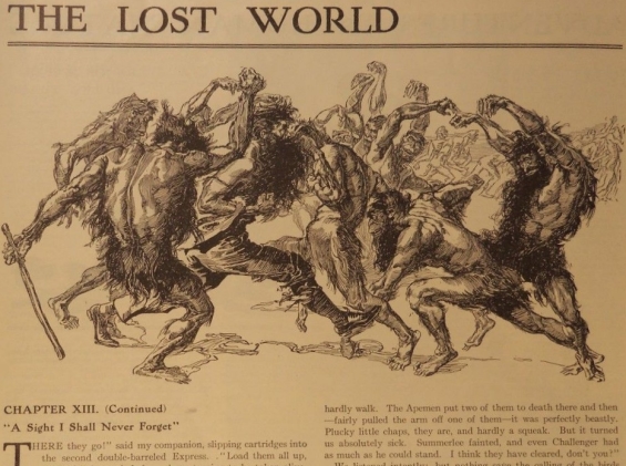The Lost World - Chapter 8 from The Sunday Star June 23, 1912