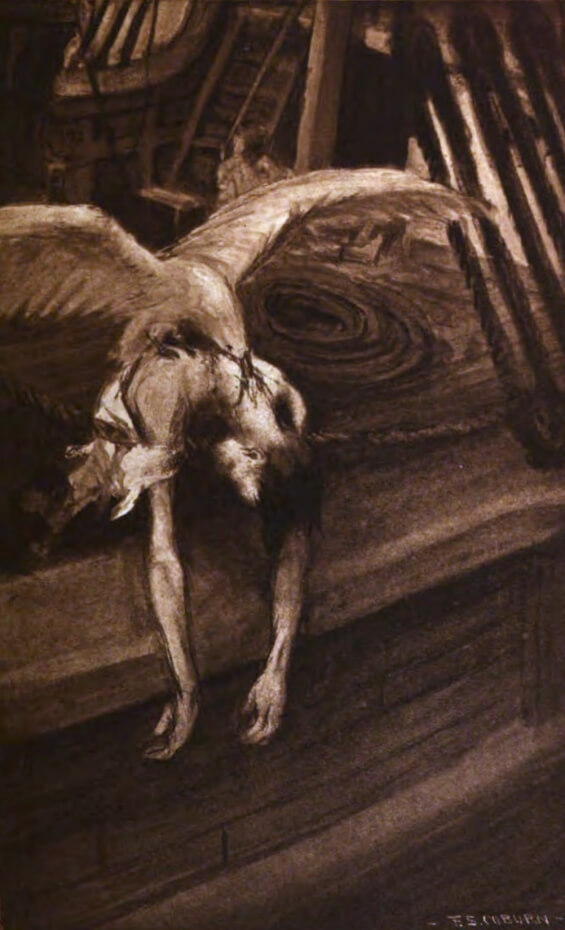 The Narrative Of A. Gordon Pym by Edgar Allan Poe - 1902 illustration by Frederick Simpson Coburn
