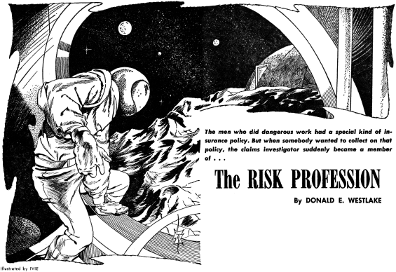 The Risk Profession by Donald E. Westlake - illustrated by Ivie