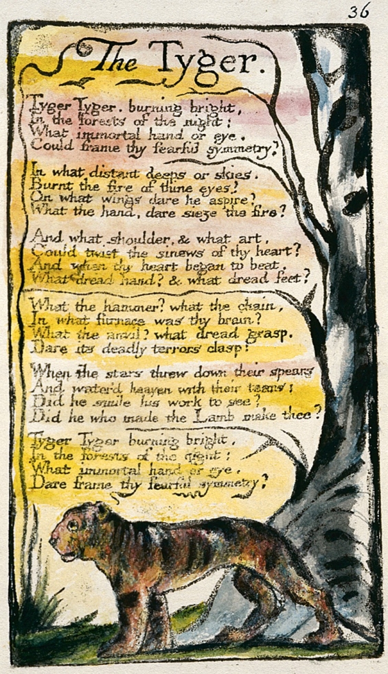 Tyger Tyger by William Blake