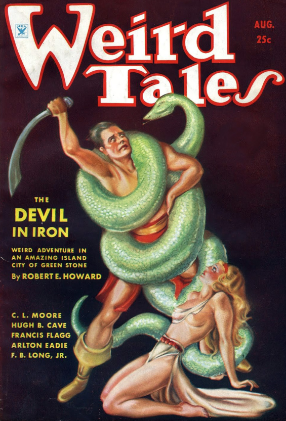 Weird Tales, August 1934