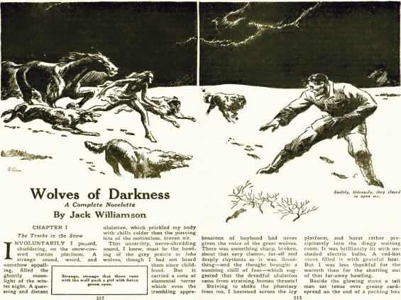 Wolves Of Darkness By Jack Williamson
