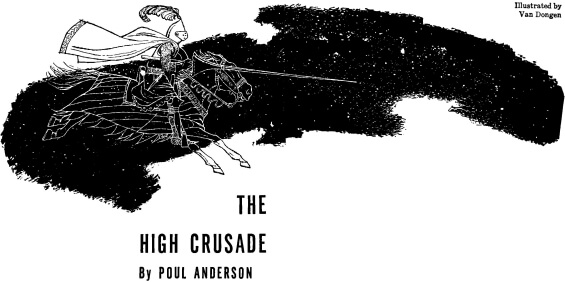 The High Crusade by Poul Anderson - illustration by H. R. Van Dongen