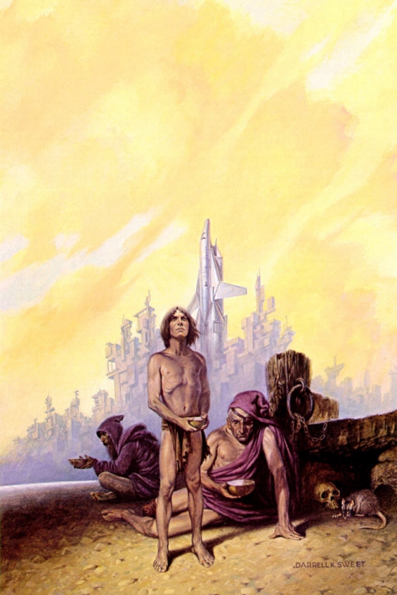 Darrell K. Sweet illustration for CITIZEN OF THE GALAXY
