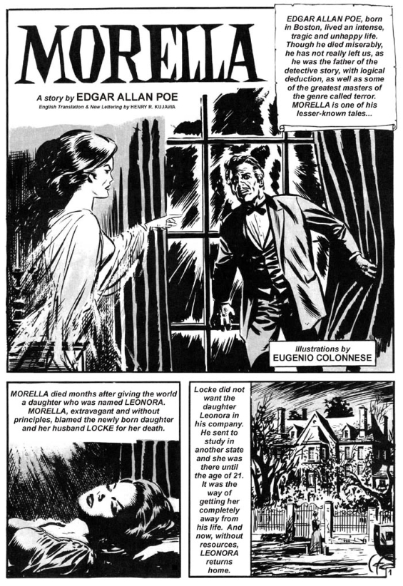 Edgar Allan Poe's Morella - adapted by Eugenio Colonnese