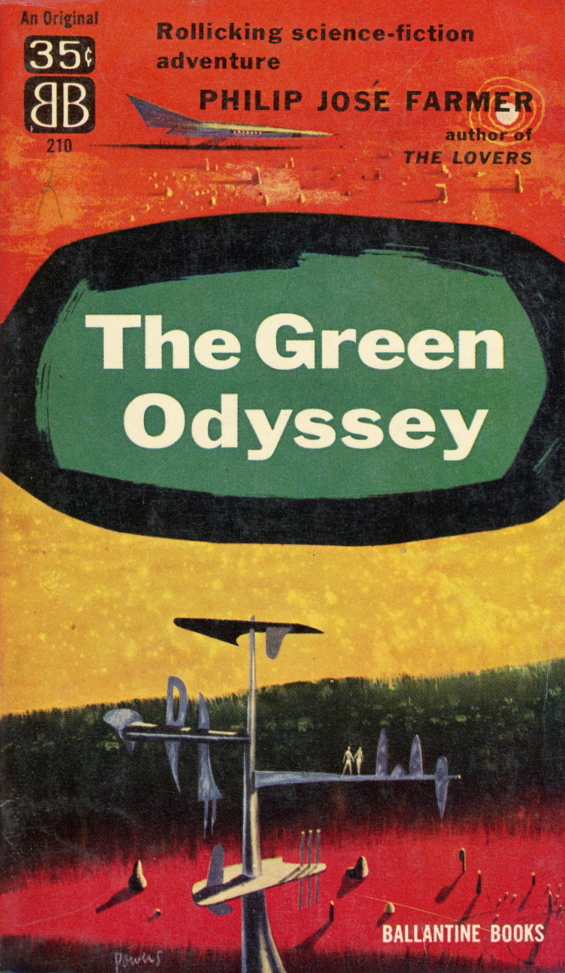 Ballantine Books - The Green Odyssey by Philip Jose Farmer