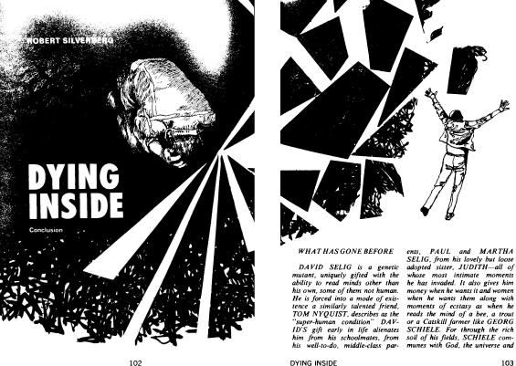 Dying Inside from Galaxy, September 1972