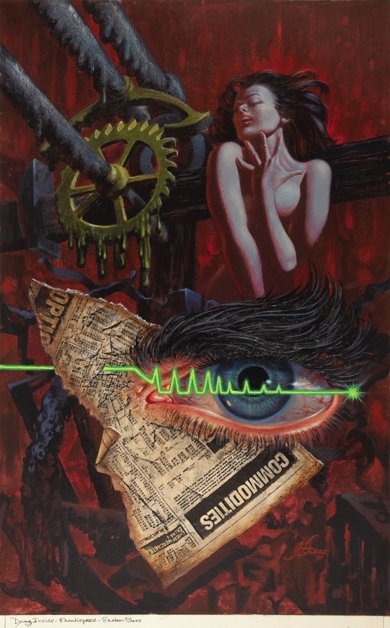 Frank Kelly Freas illustration of Dying Inside