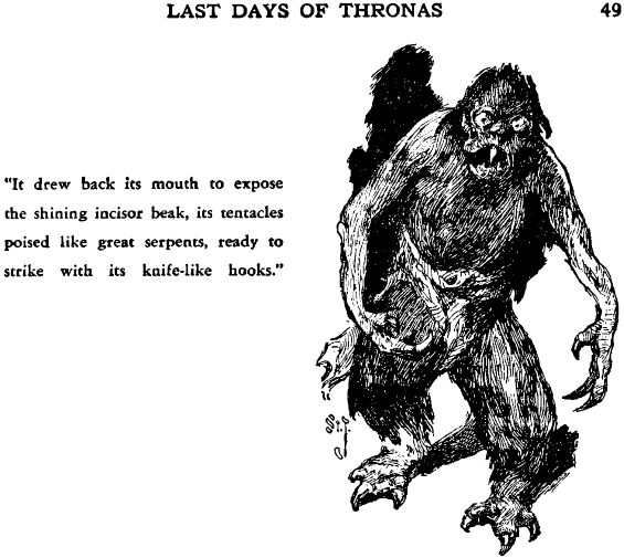 Last Days Of Thronas by S.J. Byrne - illustration by J. Allen St. John