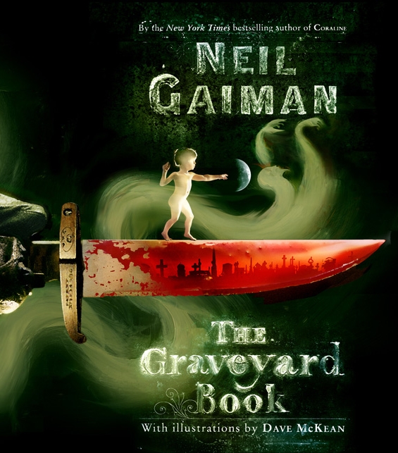 The Graveyard Book by Neil Gaiman - with illustrations by Dave McKean