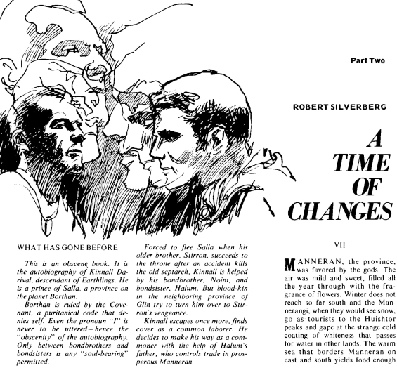 A Time Of Changes by Robert Silverberg
