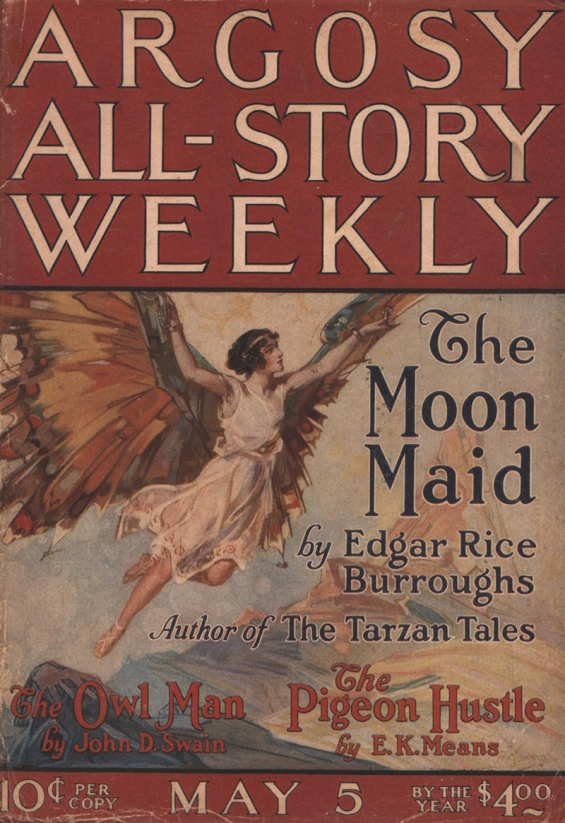 All-Story Weekly - The Moon Maid by Edgar Rice Burroughs