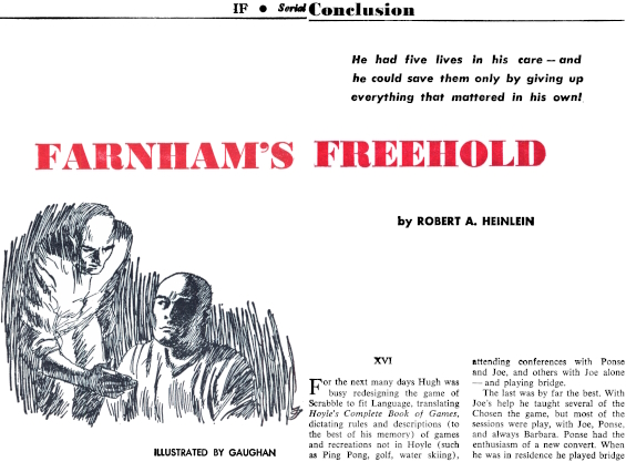 Farnham's Freehold - IF - Worlds Of Science Fiction