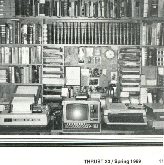 Heinlein's Desk in 1986