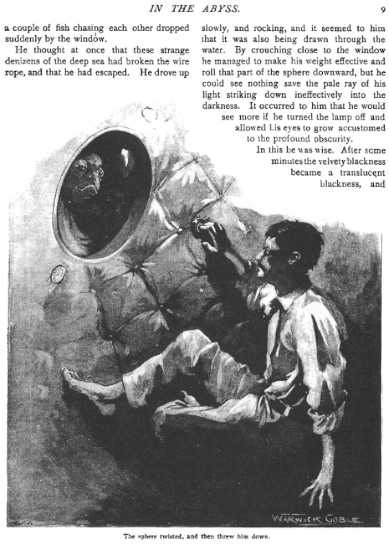 In The Abyss by H.G. Wells