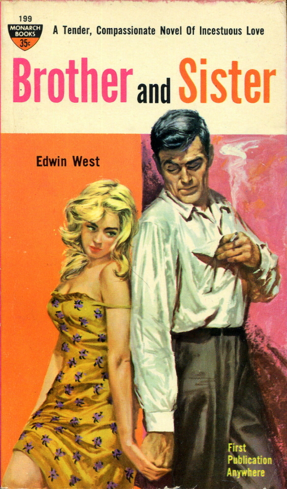 MONARCH BOOKS - Brother And Sister by Donald E. Westlake (1961) - illustration by Harry Schaare