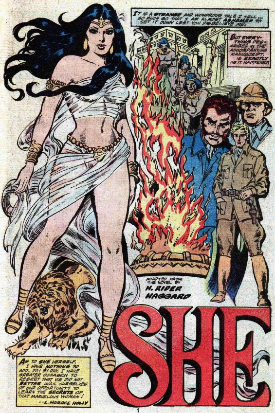 Marvel Classics 24 - She by H. Rider Haggard