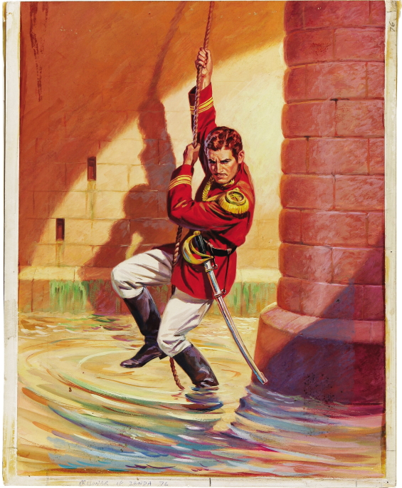 Original cover art for Classics Illustrated Issue 76 (Gilberton)