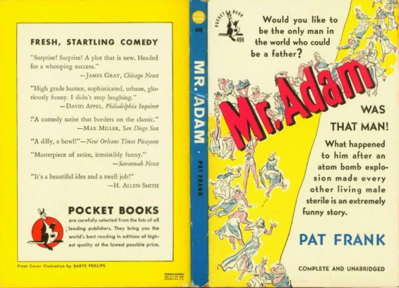 POCKET BOOKS - Mr. Adam by Pat Frank