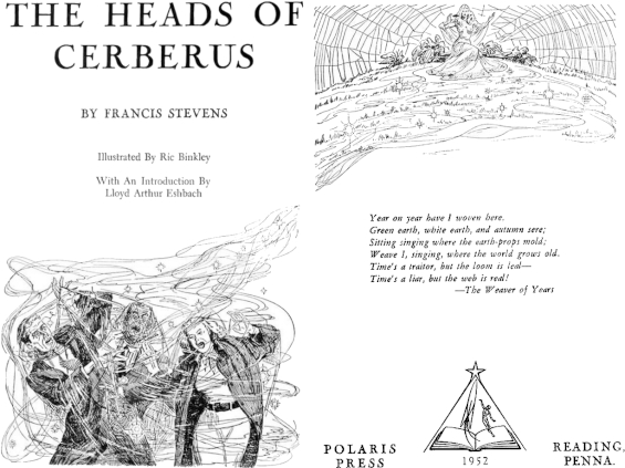 POLARIS - The Heads Of Cerberus by Francis Stevens
