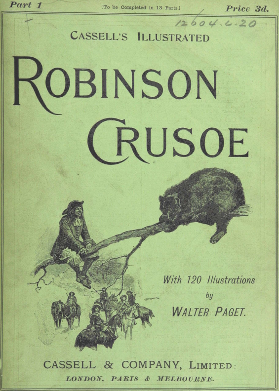 Robinson Crusoe - illustrated by Walter Paget (1891)