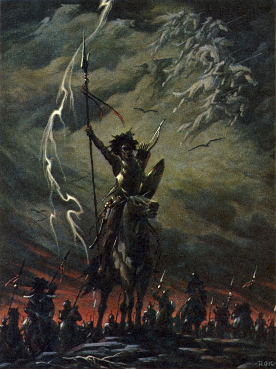 Roy G. Krenkel, 1975 Donald M. Grant Edition -The Sowers Of The Thunder by Robert E. Howard