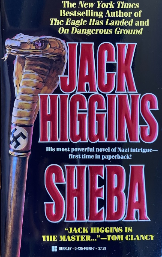 Sheba by Jack Higgins