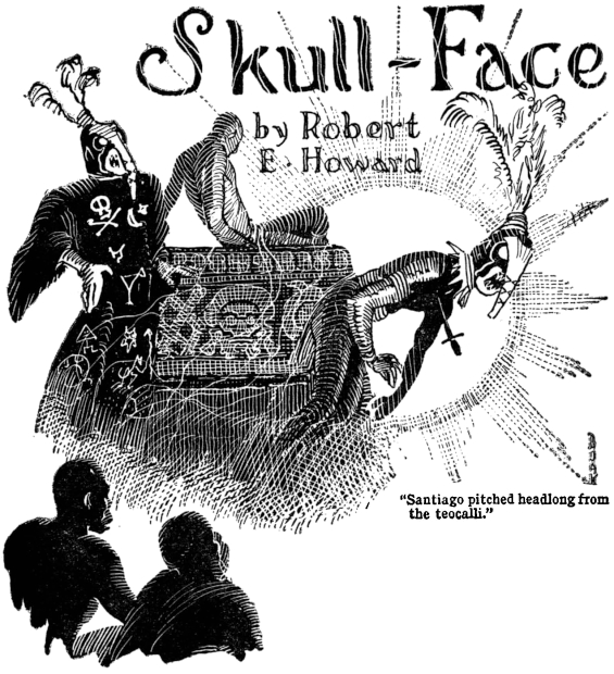 Skull-Face - illustration by Hugh Doak Rankin