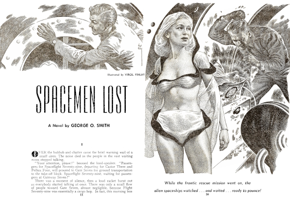 Spacemen Lost by George O. Smith