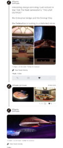 Star Trek: The Next Generation - Interesting Design Mirroring