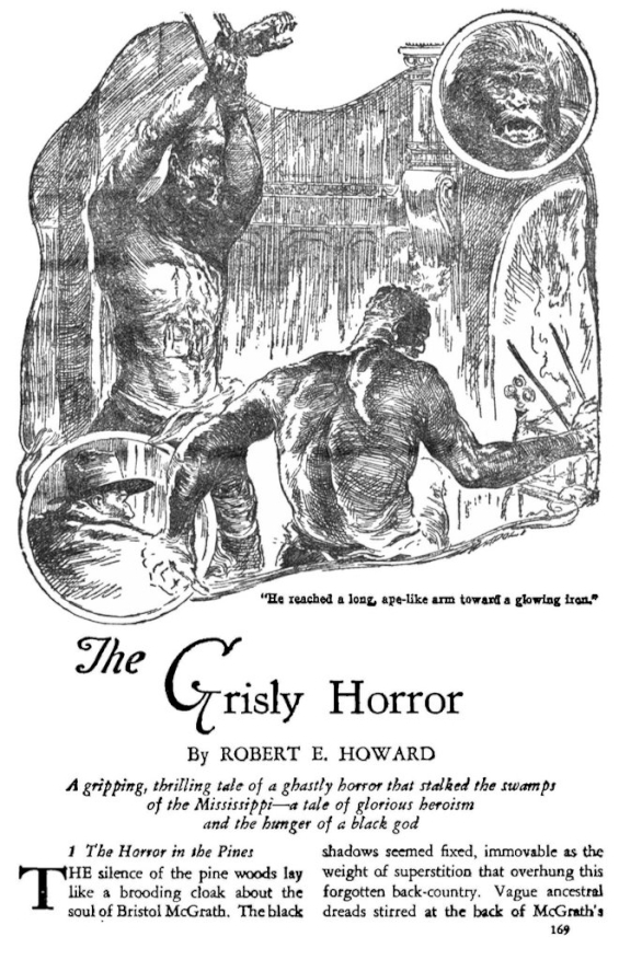 The Grisly Horror by Robert E. Howard