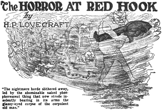 The Horror At Red Hook by H.P. Lovecraft - Weird Tales, January 1927