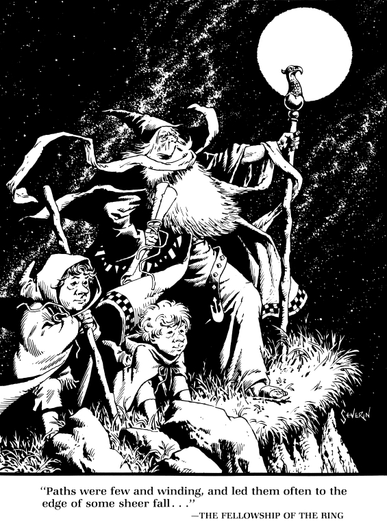 The Ring Goes South - art by John Severin