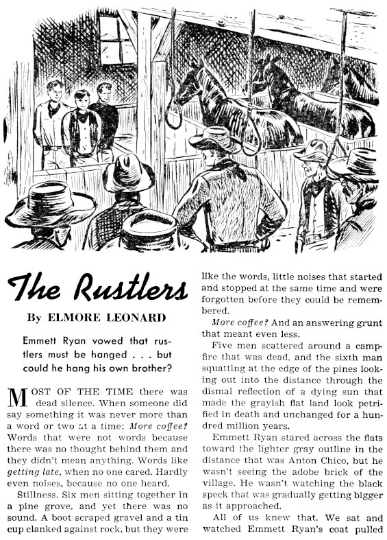 The Rustlers by Elmore Leonard