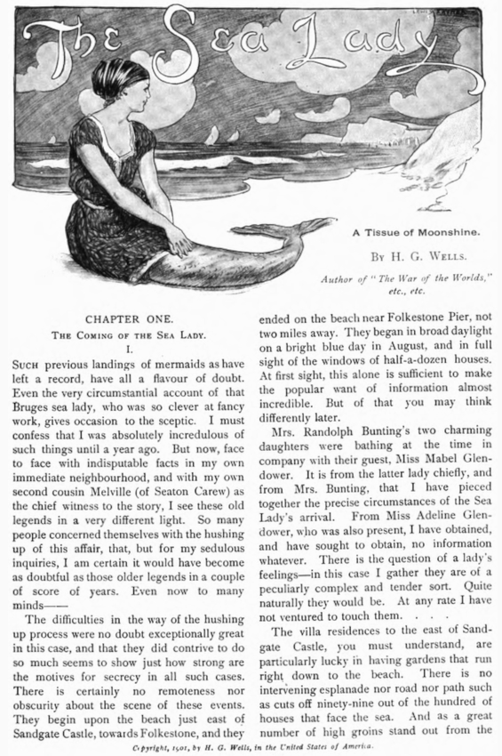 The Sea Lady: A Tissue Of Moonshine