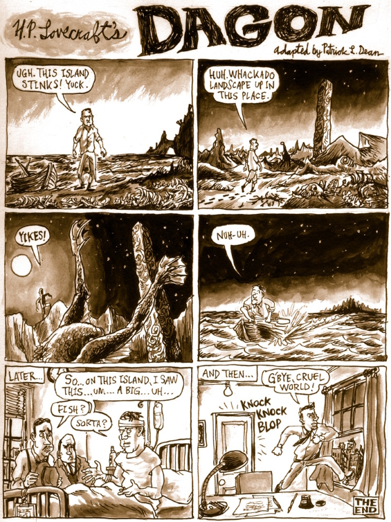 Underwhelming Lovecraft: DAGON, by Patrick Dean