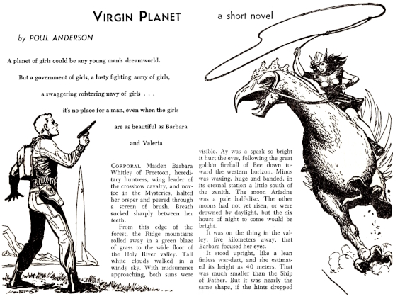 Virgin Planet by Poul Anderson